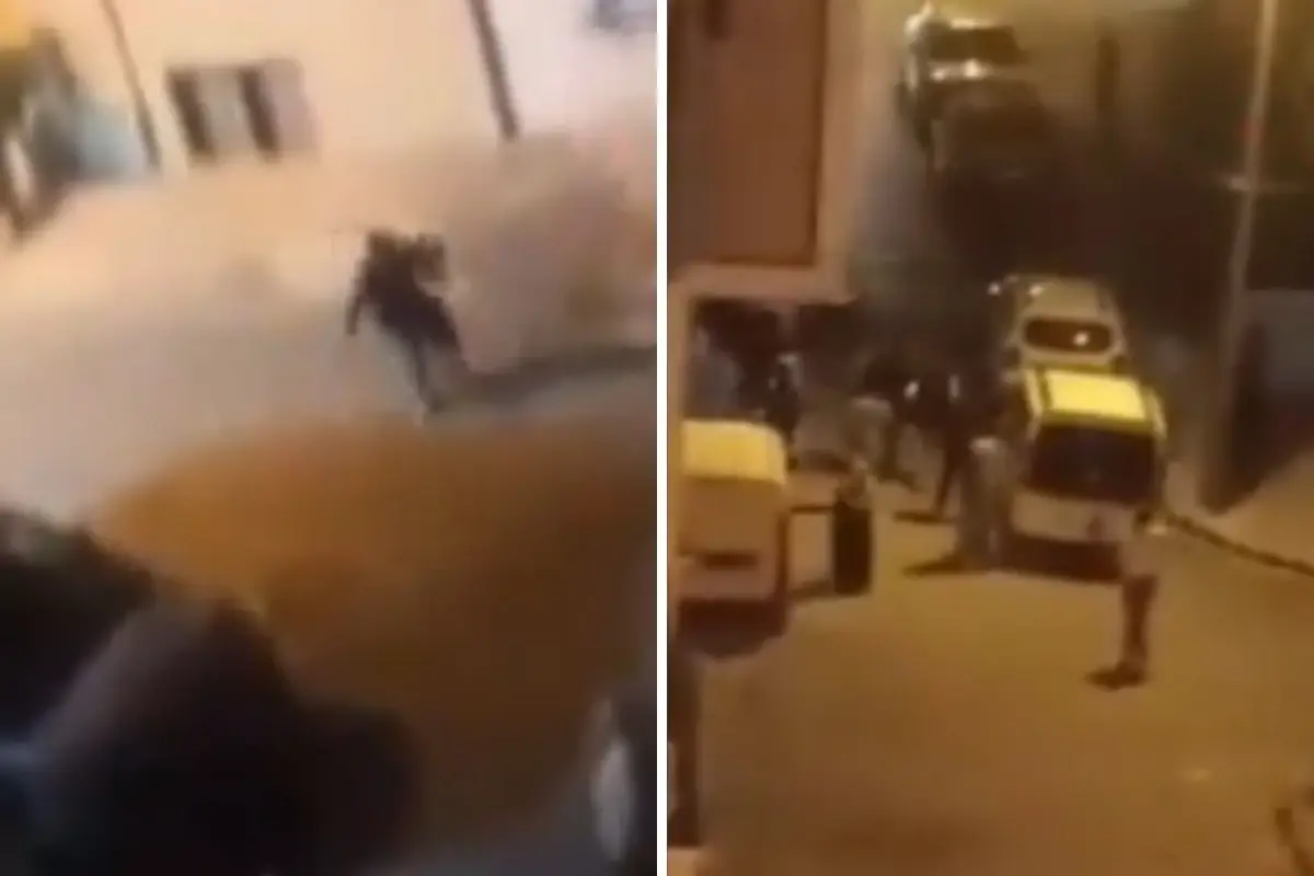 İstanbul savaş alanına döndü! Taşlı sopalı kavga kameralarda